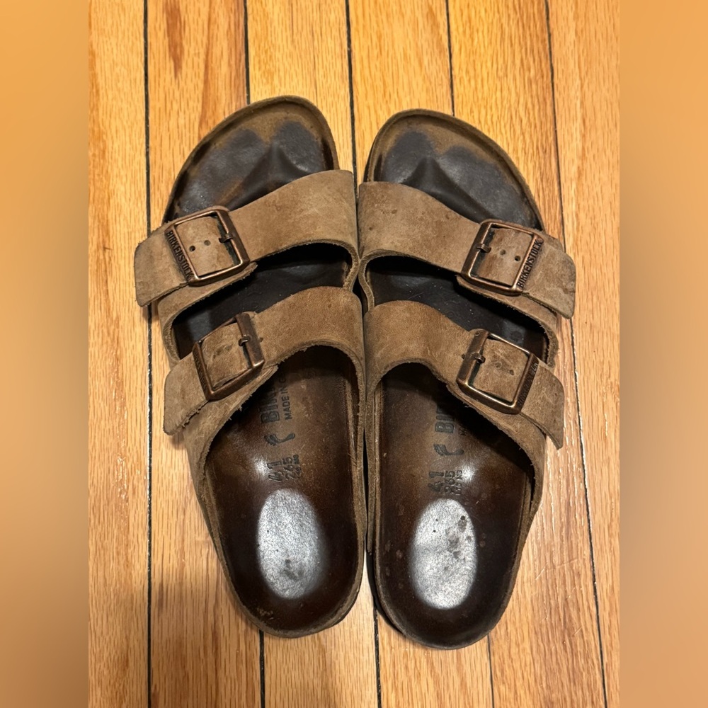 Birkenstock Tobacco Brown Oiled Arizona Sandal 10-10.5US / 41EUB